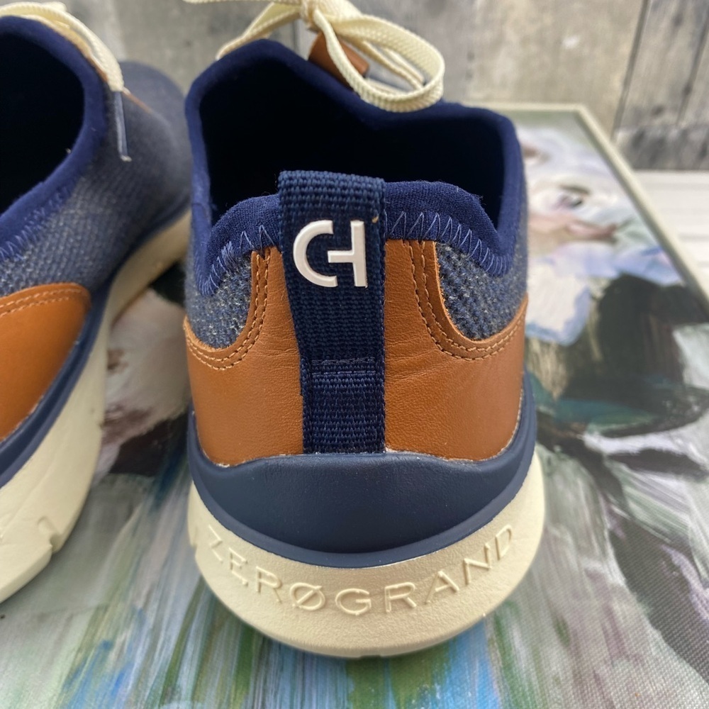 Men's Generation ZERØGRAND Sneakers in NAVY BLUE STITCHLITE Size 11.5. New! - Picture 5 of 16